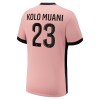 Original Fußballtrikot Paris Saint-Germain Kolo Muani 23 Ausweichtrikot 2024-25 Für Herren